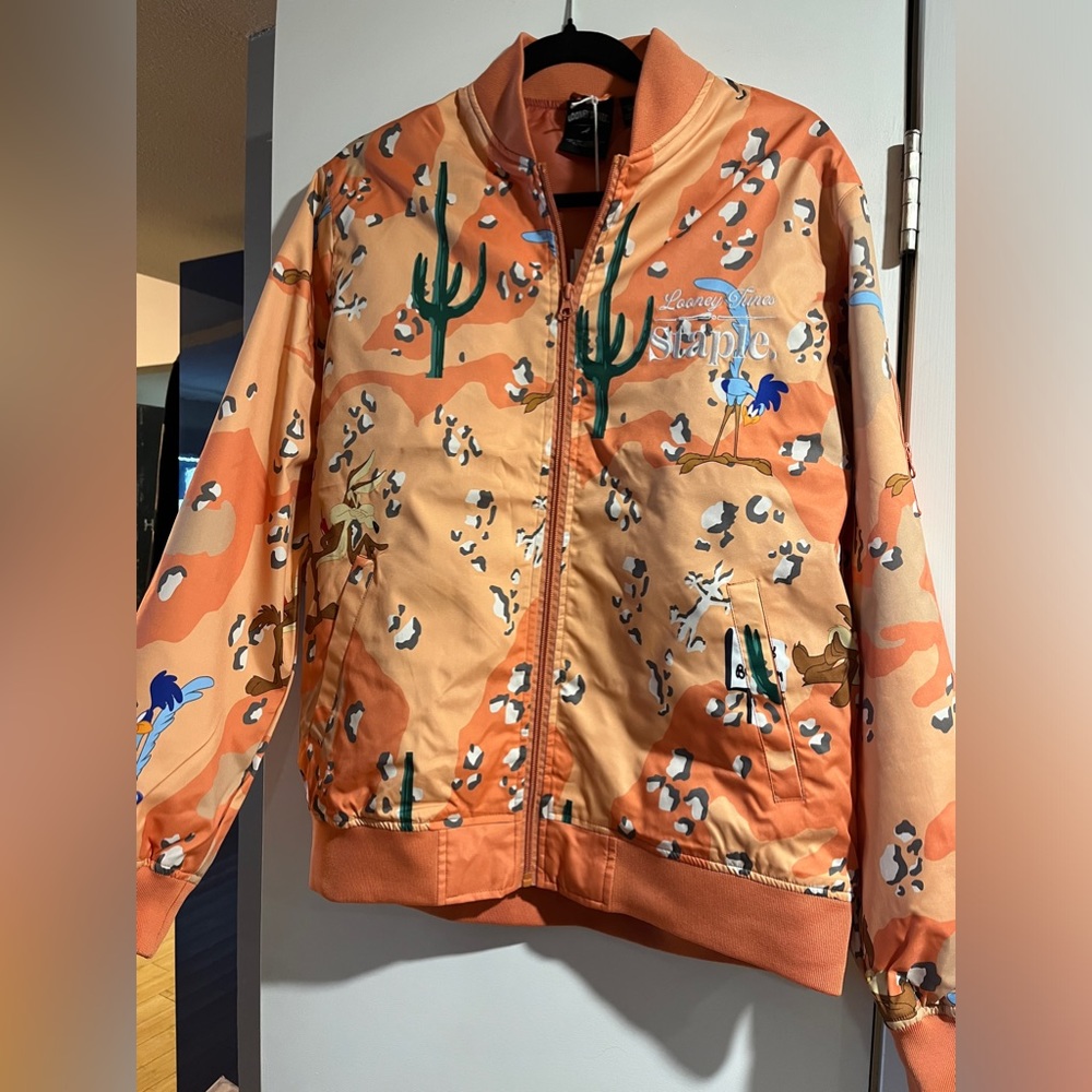 NWT Jeff Staple Looney Tunes Bomber Jacket